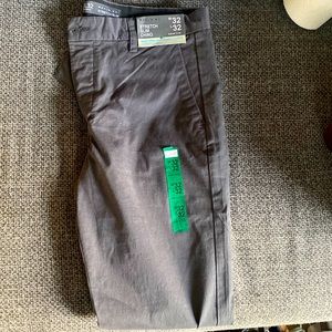 Stretch slim chino pants